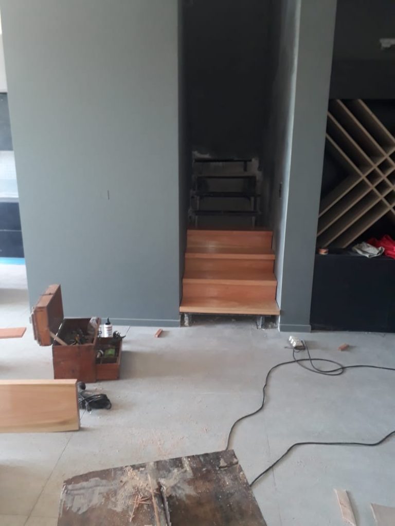 Revestimiento de escalera